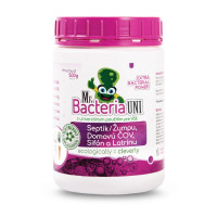Aktivátor Mr.Bacteria UNI 4v1, do septiku, sifónu, ČOV a latríny, 500 g Aktivátor Mr.Bacteria UNI 4v1, do septiku, sifónu, ČOV a latríny, 500 g