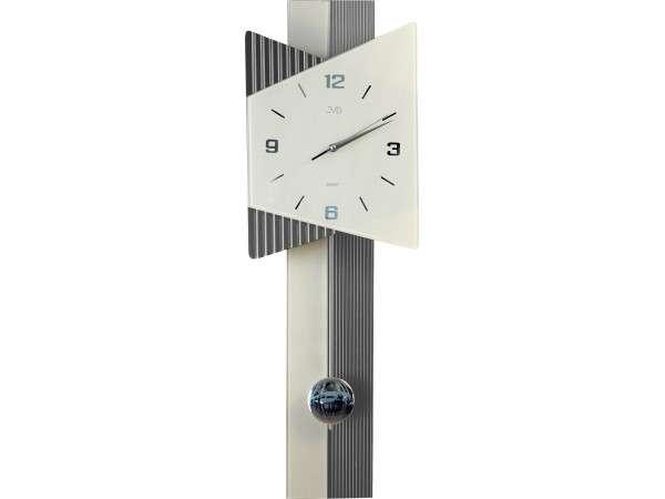 Dizajnové kyvadlové nástenné hodiny JVD NS16073.1, 71cm