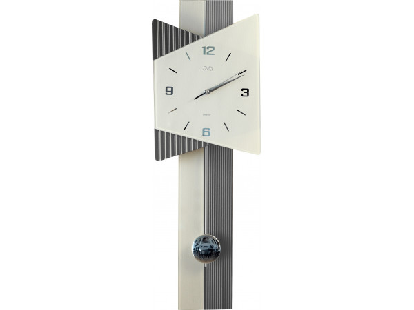 Dizajnové kyvadlové nástenné hodiny JVD NS16073.1, 71cm Dizajnové kyvadlové nástenné hodiny JVD NS16073.1, 71cm
