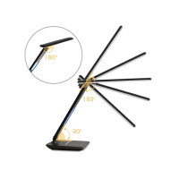 LED stolná lampa s hodinami a nabíjačkou Verk Group 12256 LED stolná lampa s hodinami a nabíjačkou Verk Group 12256