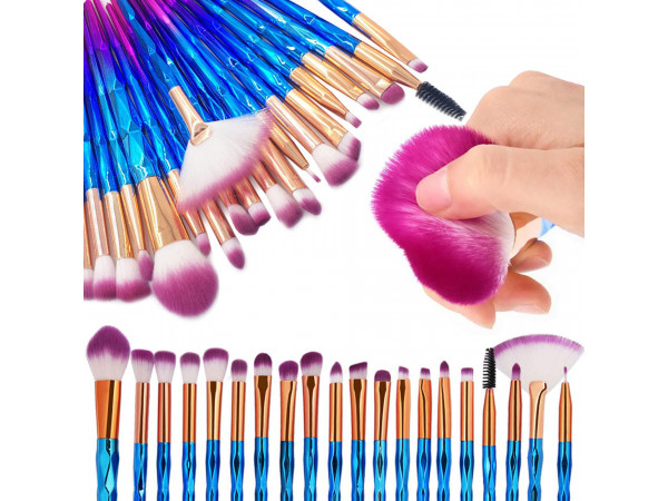 Profesionálna sada štetcov na make-up 20 kusov, VERK GROUP 1755 Profesionálna sada štetcov na make-up 20 kusov, VERK GROUP 1755