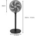 Stojanový nastaviteľný ventilátor Verk Group 16047 Stojanový nastaviteľný ventilátor Verk Group 16047