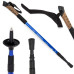 Nordic walking palice s korkovou rukoväťou modrá, Verk 14010_N