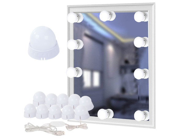 LED zrkadlové svetlá 10ks, Verk Group 24269 LED zrkadlové svetlá 10ks, Verk Group 24269