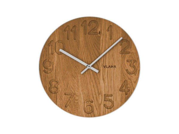 Drevené hodiny OAK Vlaha VCT1124, 34cm Drevené hodiny OAK Vlaha VCT1124, 34cm