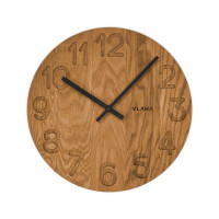 Drevené hodiny OAK Vlaha VCT1125, 34cm Drevené hodiny OAK Vlaha VCT1125, 34cm