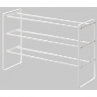Nastavitelná polica na topánky YAMAZAKI Frame 7555 Shoe Rack 3, bílá Nastavitelná polica na topánky YAMAZAKI Frame 7555 Shoe Rack 3, bílá