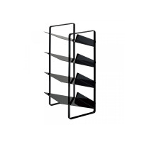 Organizér na plechovky Yamazaki Tower 4305, čierny 40cm Organizér na plechovky Yamazaki Tower 4305, čierny 40cm