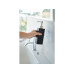 Nástenný dávkovač mydla Yamazaki 5352 Film Hook, 230 ml, plast, čierny Nástenný dávkovač mydla Yamazaki 5352 Film Hook, 230 ml, plast, čierny