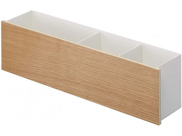 Variabilný organizér Yamazaki RIN 5169, kov/drevo, biely Variabilný organizér Yamazaki RIN 5169, kov/drevo, biely