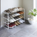 Nastavitelná polica na topánky YAMAZAKI Frame 7555 Shoe Rack 3, bílá Nastavitelná polica na topánky YAMAZAKI Frame 7555 Shoe Rack 3, bílá