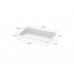 Podnos Yamazaki amenity 4227, 30x13cm, 5CM, biely Podnos Yamazaki amenity 4227, 30x13cm, 5CM, biely