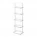 Prenosný stojan na topánky Yamazaki Tower Shoe Rack vysoký, biely