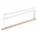 Držiak utierok pod policu Yamazaki Tosca Under Shelf Towel Holder, biely
