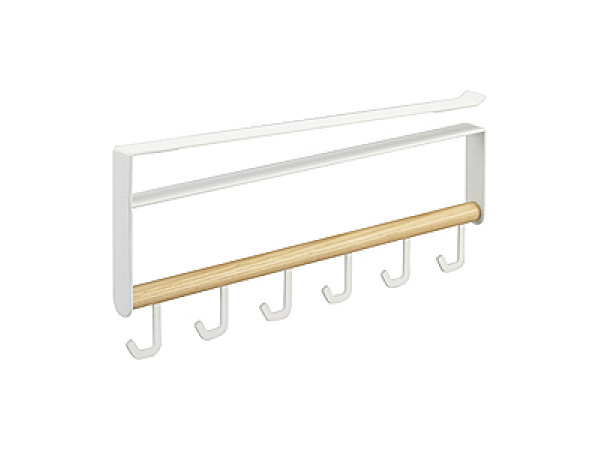 Háčiky pod policu Yamazaki Tosca Under Shelf Tool Hook, biely