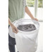 Kôš na bielizeň Yamazaki Tower Laundry Basket, nylon / biely Kôš na bielizeň Yamazaki Tower Laundry Basket, nylon / biely