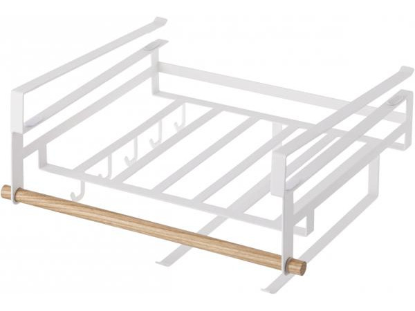 Multifunkčný držiak pod policu Yamazaki Tosca Under Shelf Rack, biely Multifunkčný držiak pod policu Yamazaki Tosca Under Shelf Rack, biely