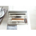 Priehradky do zásuvky Yamazaki Tower Cutlery Tray, biele Priehradky do zásuvky Yamazaki Tower Cutlery Tray, biele