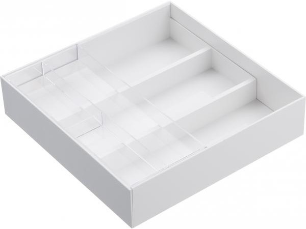 Priehradky do zásuvky Yamazaki Tower Desk Tray, biele Priehradky do zásuvky Yamazaki Tower Desk Tray, biele