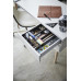 Priehradky do zásuvky Yamazaki Tower Desk Tray, čierne Priehradky do zásuvky Yamazaki Tower Desk Tray, čierne