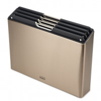 Stojan so 4 doskami na krájanie Joseph Joseph FolioSteel 60172, Rose gold Stojan so 4 doskami na krájanie Joseph Joseph FolioSteel 60172, Rose gold