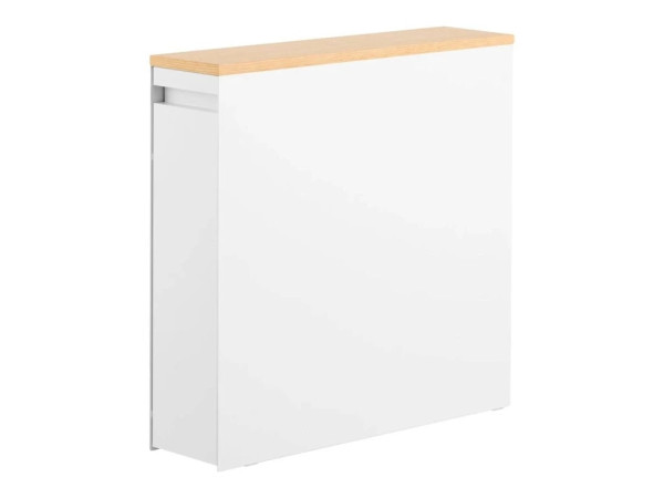 Výsuvný WC organizér Yamazaki Tower 1426, biela Výsuvný WC organizér Yamazaki Tower 1426, biela