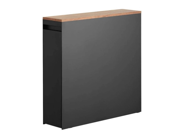 Výsuvný WC organizér Yamazaki Tower 1427, čierna Výsuvný WC organizér Yamazaki Tower 1427, čierna