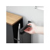 Výsuvný WC organizér Yamazaki Tower 1427, čierna Výsuvný WC organizér Yamazaki Tower 1427, čierna