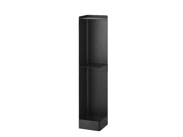 WC organizér s kolieskami Yamazaki Tower 1490, čierna WC organizér s kolieskami Yamazaki Tower 1490, čierna