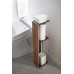 WC stojan Yamazaki Rin Slim Toilet Rack, čierny WC stojan Yamazaki Rin Slim Toilet Rack, čierny