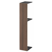 WC stojan Yamazaki Rin Slim Toilet Rack, čierny WC stojan Yamazaki Rin Slim Toilet Rack, čierny
