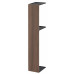WC stojan Yamazaki Rin Slim Toilet Rack, čierny WC stojan Yamazaki Rin Slim Toilet Rack, čierny