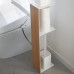 WC stojan Yamazaki Rin Slim Toilet Rack, svetlý WC stojan Yamazaki Rin Slim Toilet Rack, svetlý