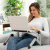 Viacpolohový stolík na notebook InnovaGoods 3206, biela Viacpolohový stolík na notebook InnovaGoods 3206, biela