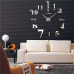 3D Nalepovacie hodiny DIY Clock Twelve Time, strieborná 90-130cm 3D Nalepovacie hodiny DIY Clock Twelve Time, strieborná 90-130cm