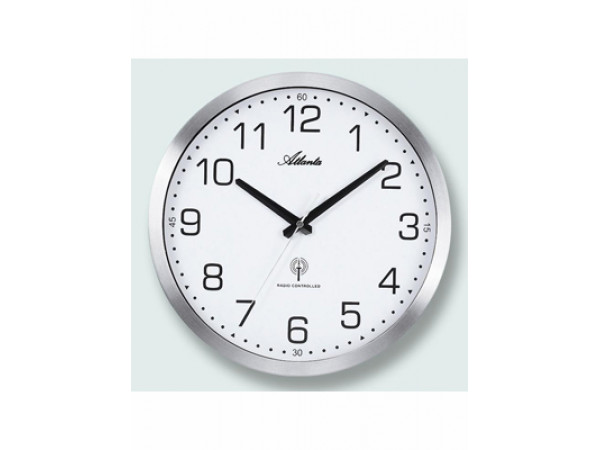 Nástenné hodiny Atlanta 4371/0, rádiom riadené, 30cm Nástenné hodiny Atlanta 4371/0, rádiom riadené, 30cm