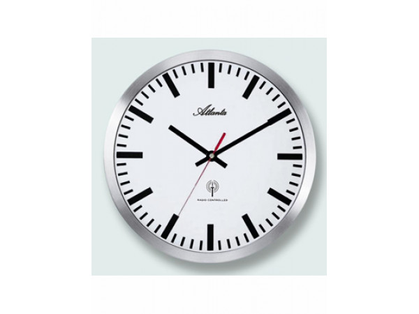 Nástenné hodiny Atlanta 4371/B, rádiom riadené, 30cm Nástenné hodiny Atlanta 4371/B, rádiom riadené, 30cm