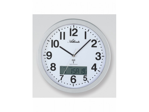 Nástenné hodiny Atlanta 4380/19, rádiom riadené, 30cm Nástenné hodiny Atlanta 4380/19, rádiom riadené, 30cm