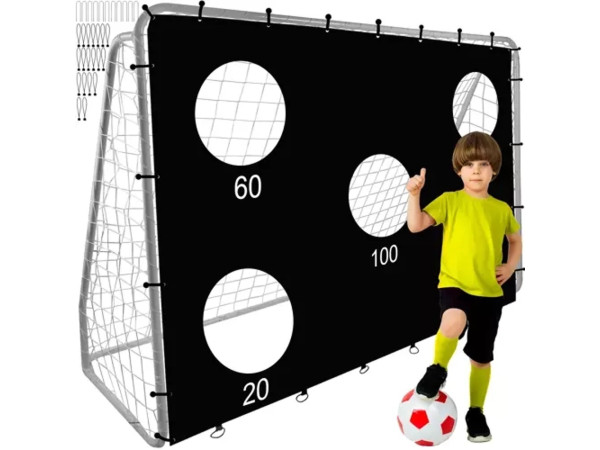 Futbalová bránka + podložka na presnosť Trizand 21268 Futbalová bránka + podložka na presnosť Trizand 21268