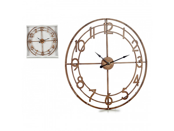 Kovové vintage hodiny Giftdecor, 60cm Kovové vintage hodiny Giftdecor, 60cm
