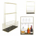 Kovový mini bar KA2954, zlatý 62cm Kovový mini bar KA2954, zlatý 62cm