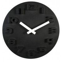 Nástenné hodiny Black & White, 30cm Nástenné hodiny Black & White, 30cm