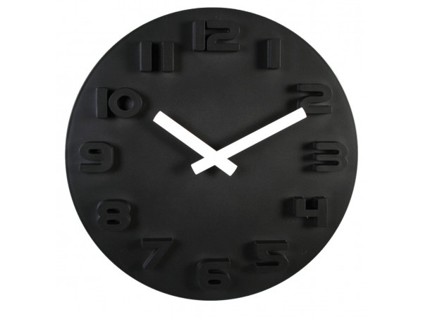 Nástenné hodiny Black & White, 30cm Nástenné hodiny Black & White, 30cm