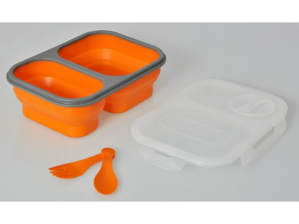 Box na jedlo Silikon tm-10, oranžový Box na jedlo Silikon tm-10, oranžový