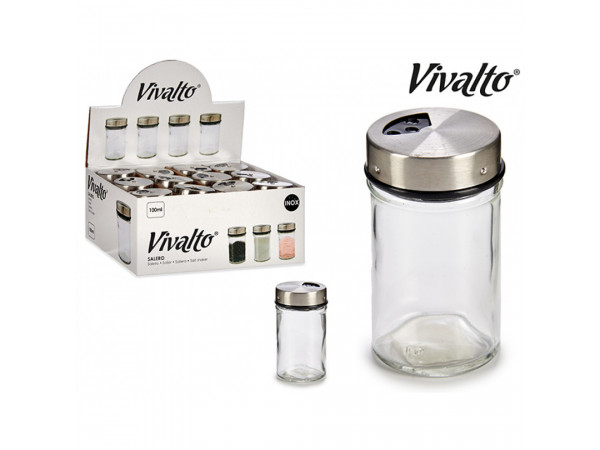 Sklenená soľnička Vivalto 8708,100 ml Sklenená soľnička Vivalto 8708,100 ml
