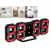 Červené LED hodiny s budíkom VG 458P, 23 cm Červené LED hodiny s budíkom VG 458P, 23 cm