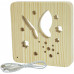 Drevená lampa AmbiWood 32643, motýľ Drevená lampa AmbiWood 32643, motýľ