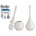 Keramická WC kefa Berilo 5139, biela Keramická WC kefa Berilo 5139, biela