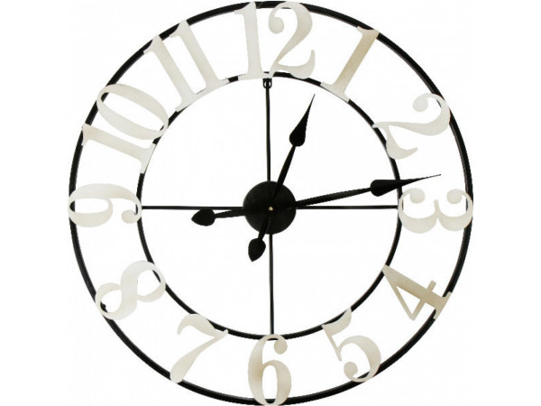 Designové nástenné hodiny White dial, 70cm Designové nástenné hodiny White dial, 70cm