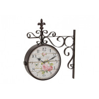 Nástenné hodiny obojstranné Maison de Florette, wur9634, 24cm
